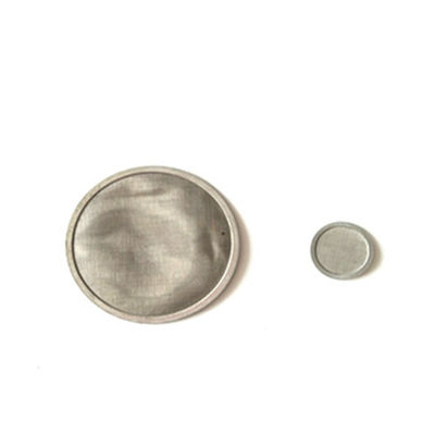 Silver 304L Stainless Steel Filter Mesh Circular Multilayer Filter Oil Water Filter