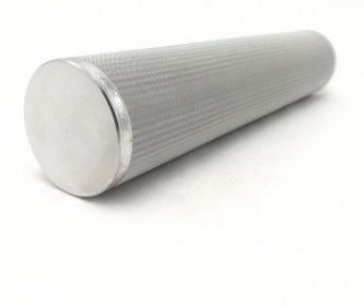 316L Cylindrical Cartridge Woven 2mm Stainless Steel Filter Mesh