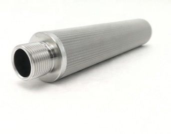 316L Cylindrical Cartridge Woven 2mm Stainless Steel Filter Mesh